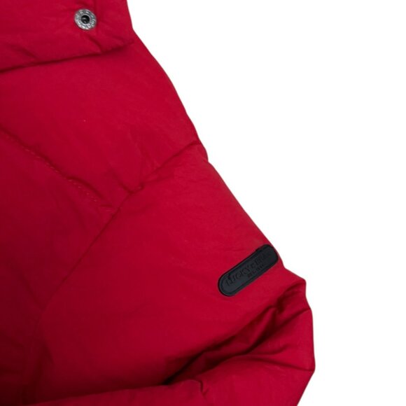 LUCKY BRAND Poly Fill Winter Puffer Parka Designer Jacket Coat Womens Small - Picture 6 of 9